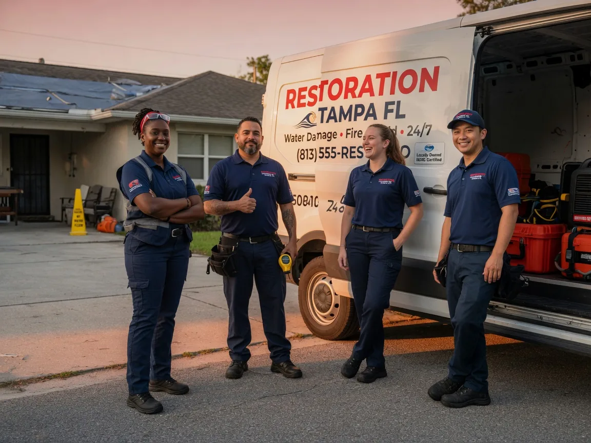 Water Damage Restoration company in Leflore, OK